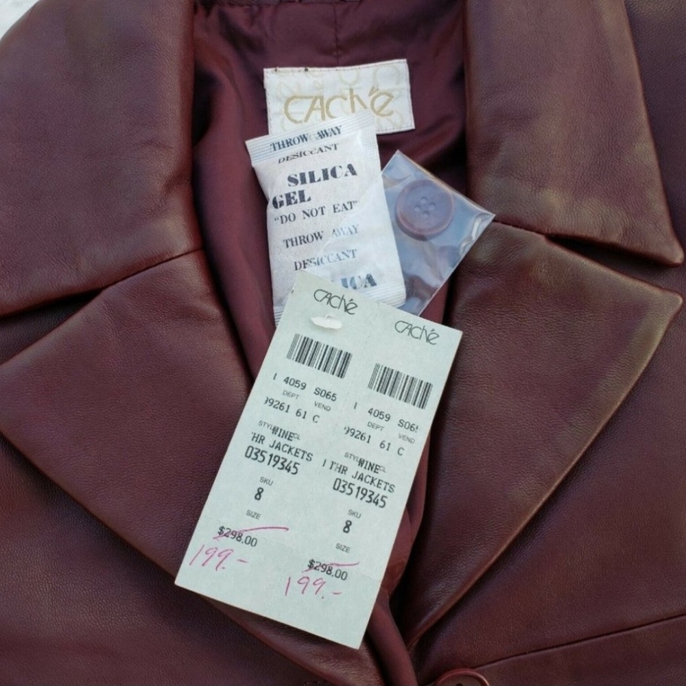 Cache Learher Coat Set. - image 3